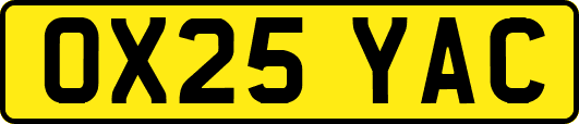 OX25YAC