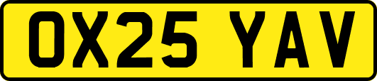 OX25YAV