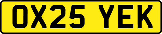 OX25YEK