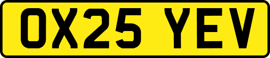 OX25YEV