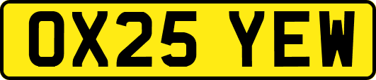 OX25YEW