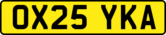 OX25YKA