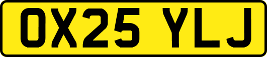 OX25YLJ