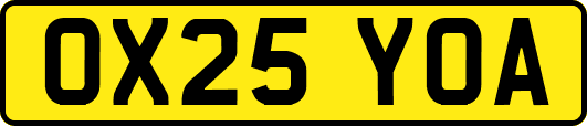 OX25YOA