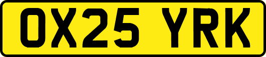 OX25YRK