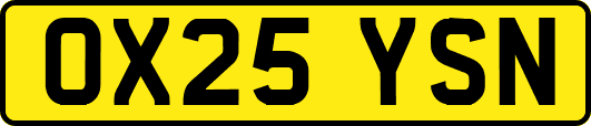 OX25YSN