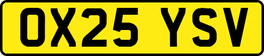 OX25YSV