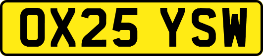 OX25YSW
