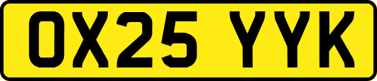 OX25YYK