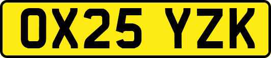 OX25YZK