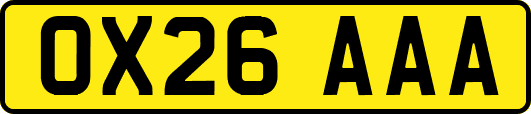 OX26AAA