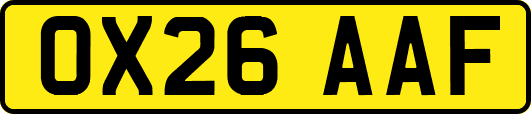 OX26AAF