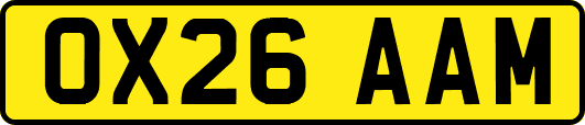 OX26AAM