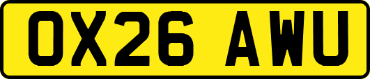 OX26AWU