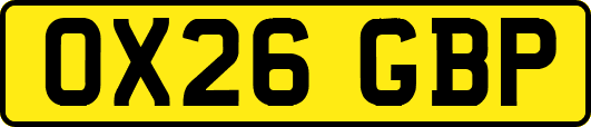 OX26GBP