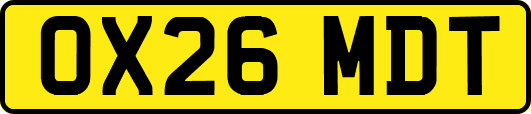 OX26MDT