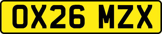 OX26MZX