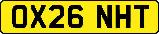 OX26NHT