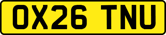 OX26TNU