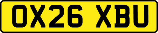 OX26XBU