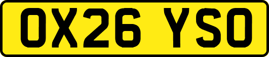 OX26YSO