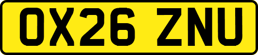 OX26ZNU