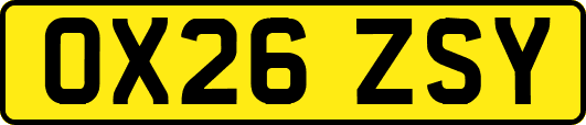 OX26ZSY