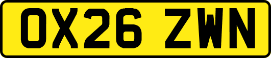 OX26ZWN