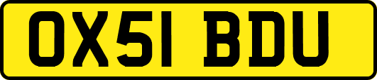 OX51BDU