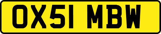 OX51MBW