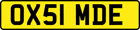 OX51MDE