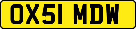 OX51MDW