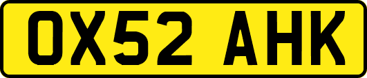 OX52AHK