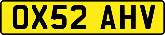 OX52AHV