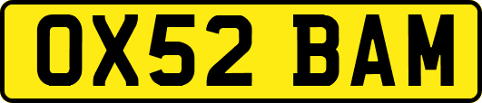 OX52BAM