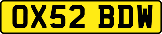 OX52BDW