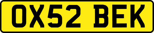 OX52BEK