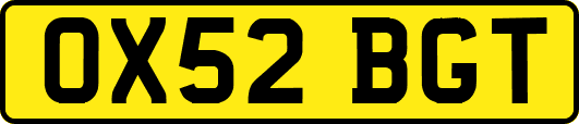 OX52BGT
