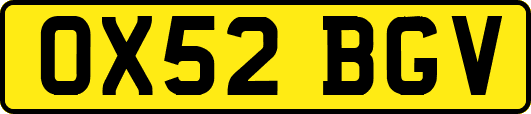 OX52BGV