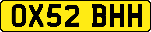 OX52BHH