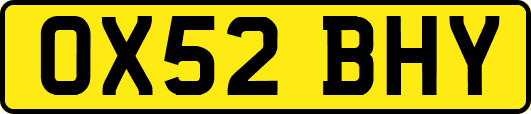 OX52BHY