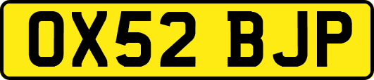 OX52BJP