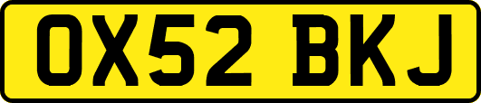 OX52BKJ