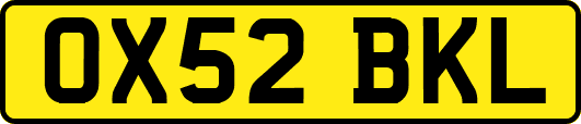 OX52BKL
