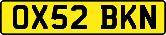 OX52BKN