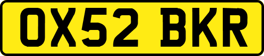 OX52BKR