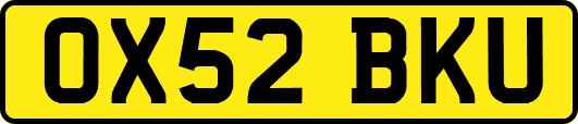 OX52BKU