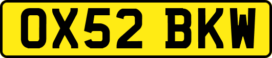 OX52BKW
