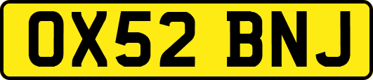 OX52BNJ
