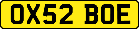 OX52BOE